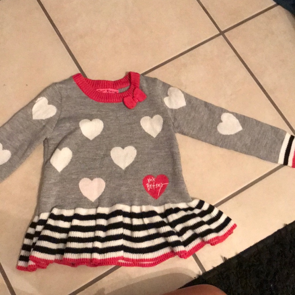 Betsy Johnson peplum sweater